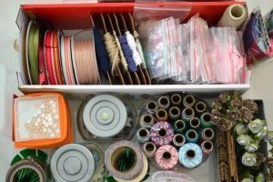 organizovanie - stužky, čipky, drobnosti