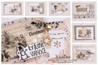 Vianočné pohľadnice zo starej truhlice