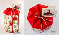 DIY Vianočná maxi krabička